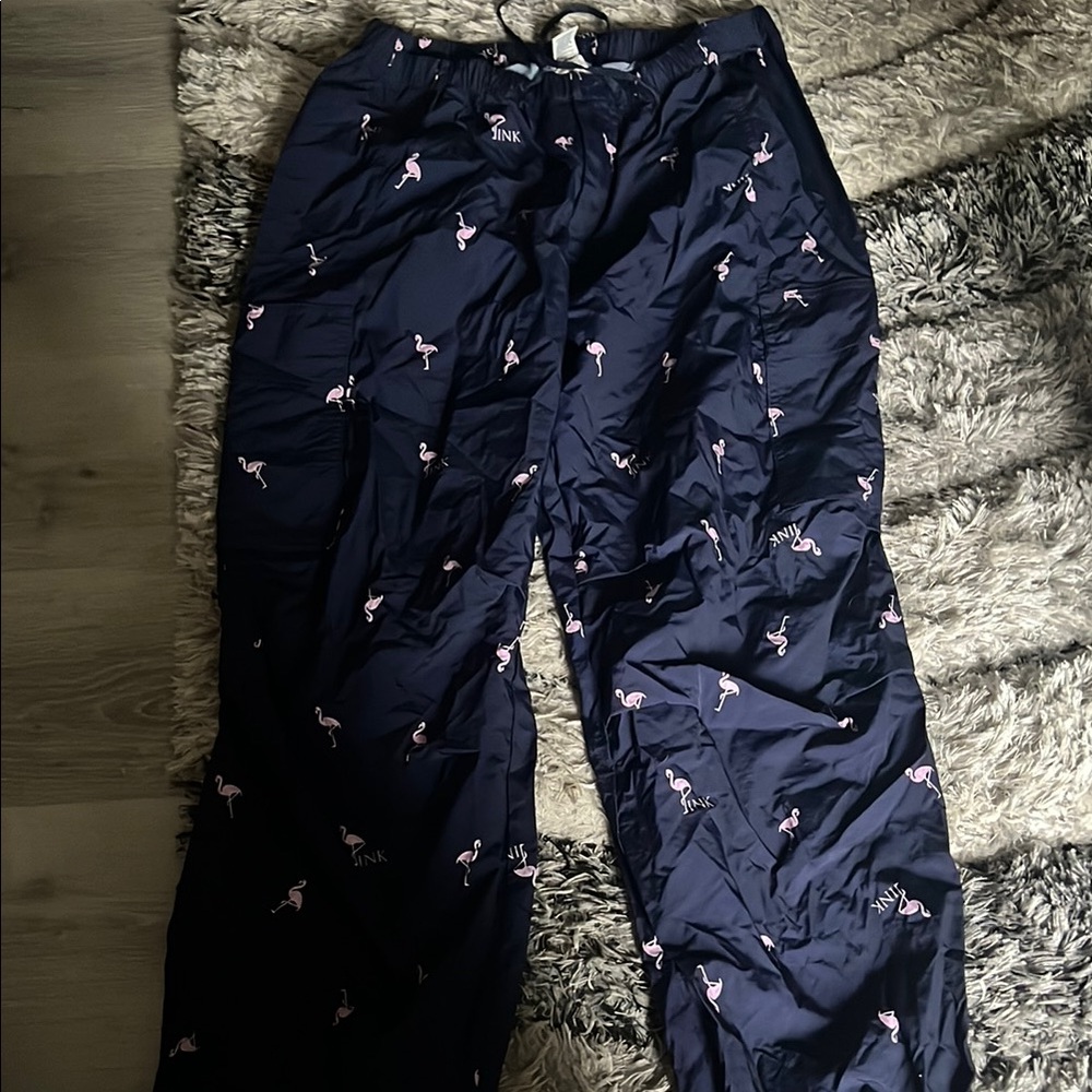 Victoria's Secret PINK Flamingo parachute Pants
